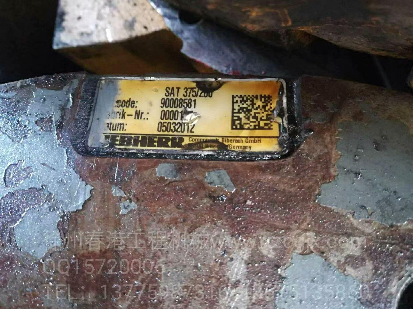 利勃海尔964C回转减速箱90008581