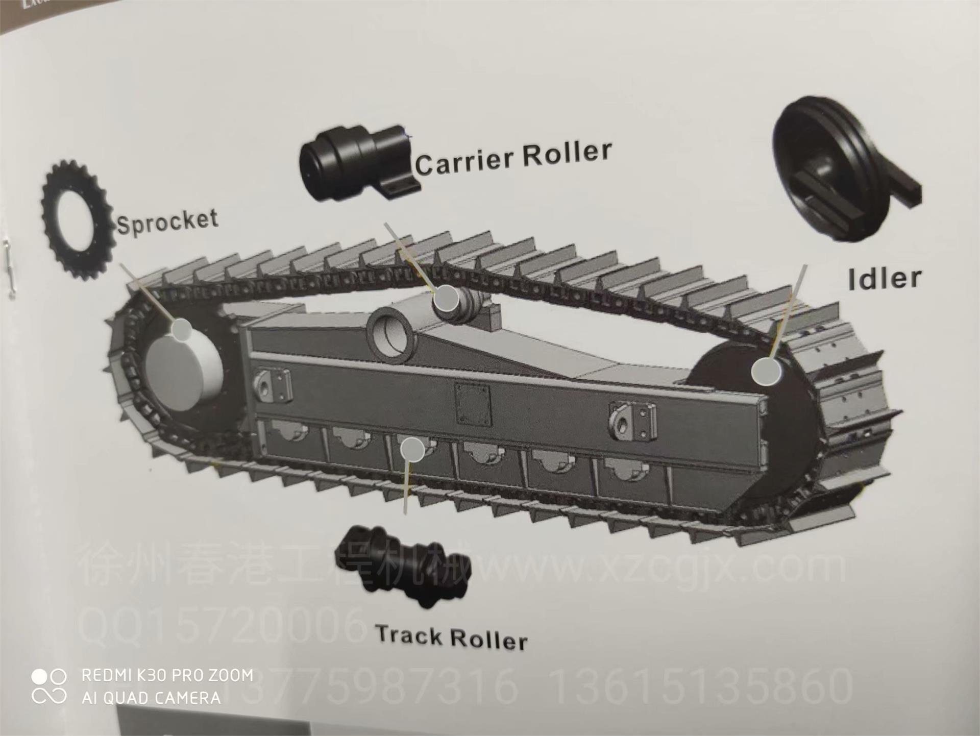 大型土方机械驱动齿SPROCKET