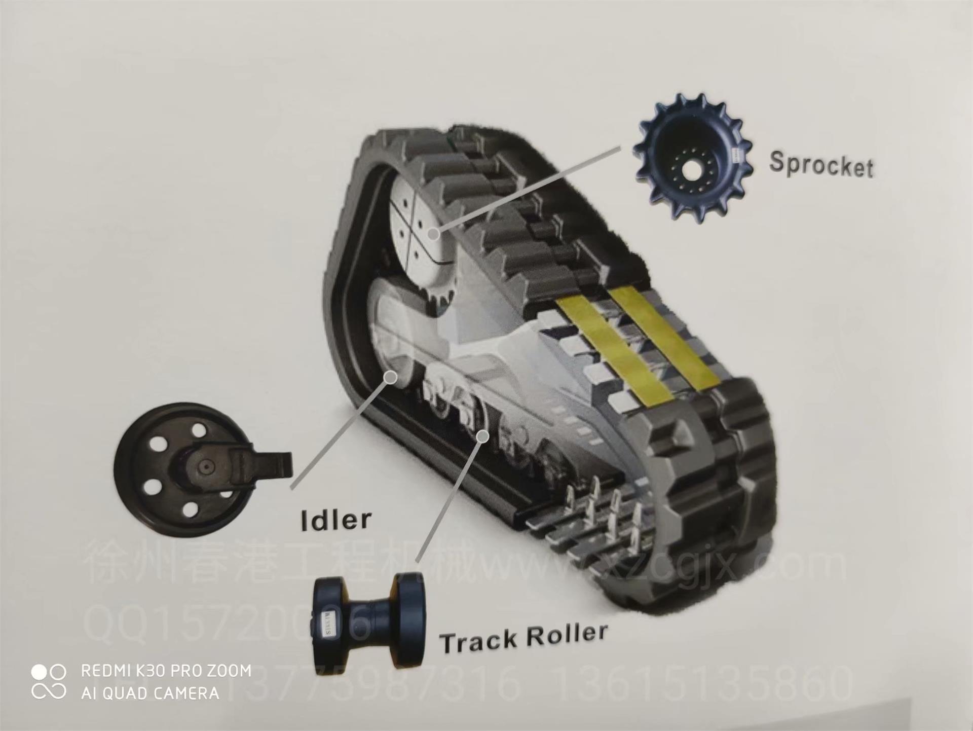 SPROCKET  TRACK ROLLER 大型工程机械底盘件供应商