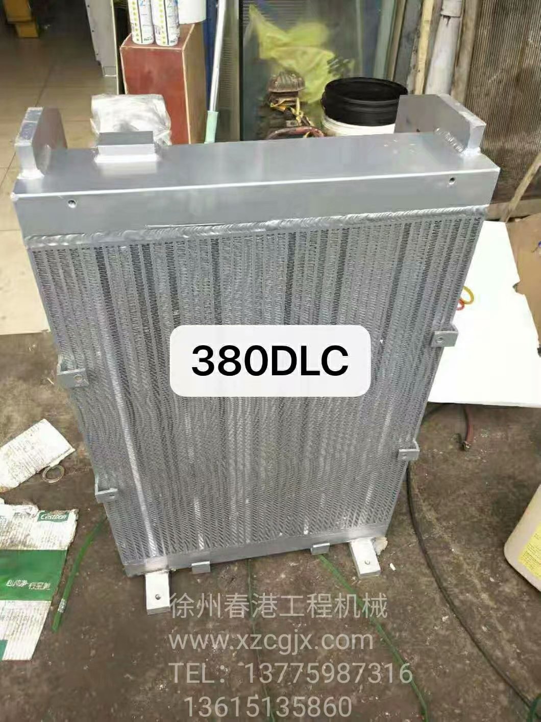 沃尔沃380DLC散热器