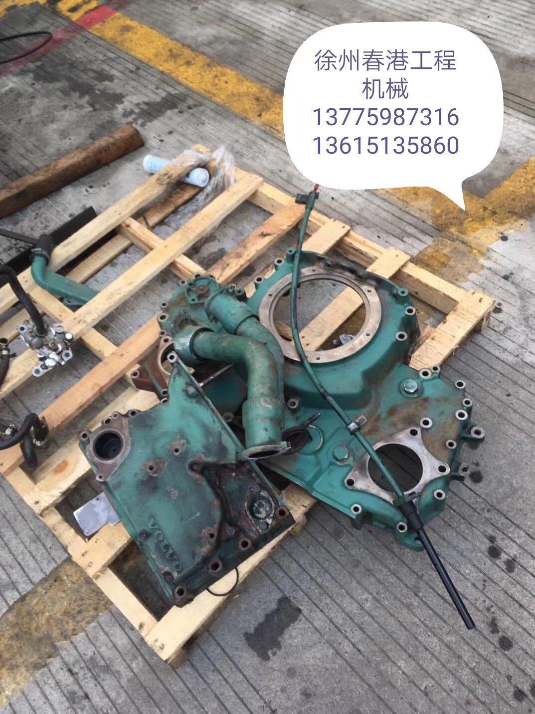 沃尔沃460挖掘机拆车件D12D发动机