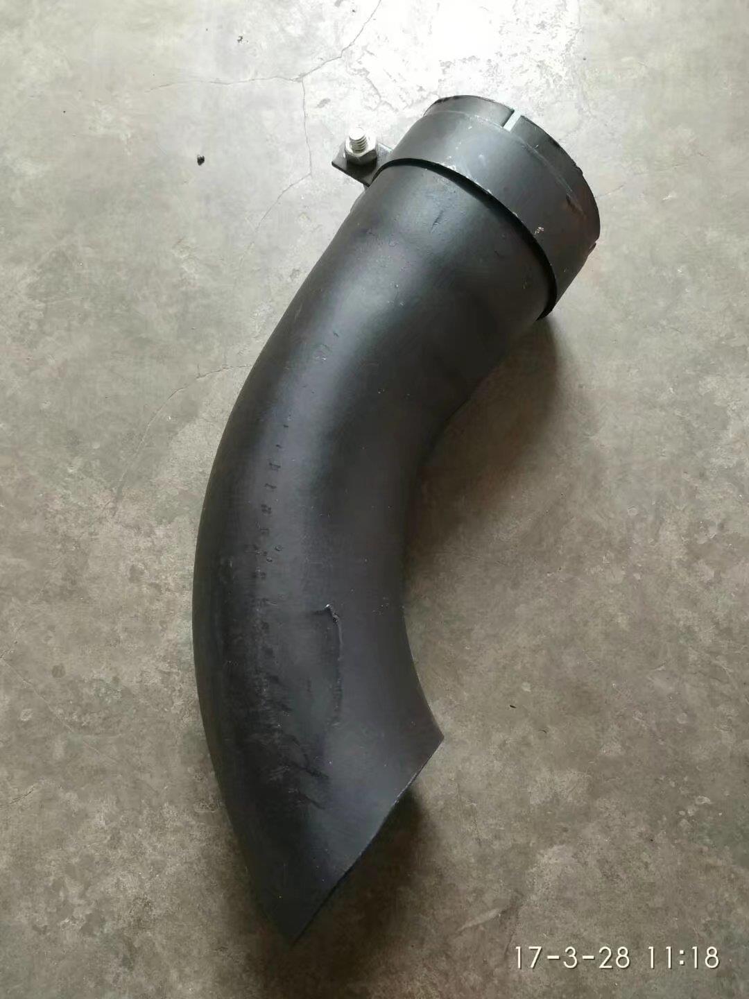 沃尔沃挖机消音器尾管