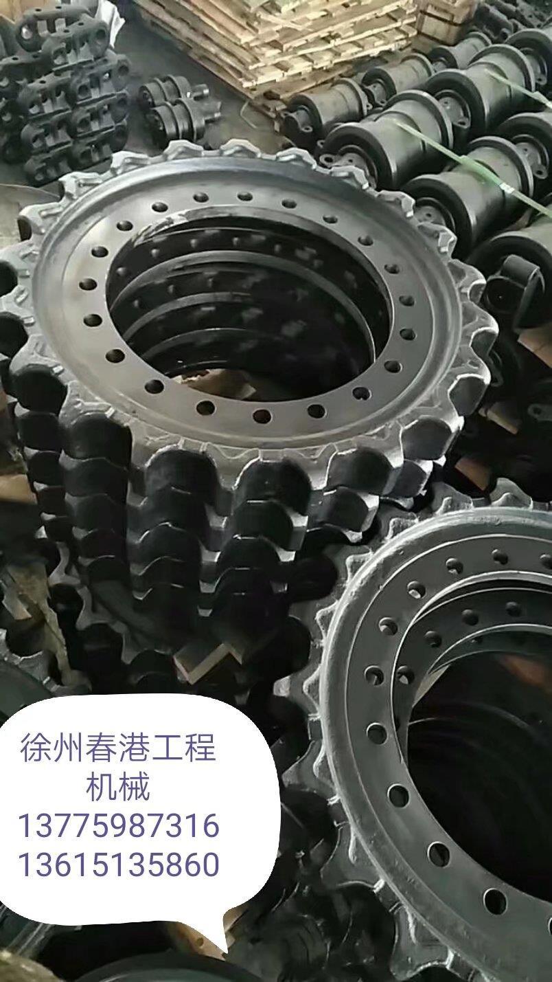 驱动齿圈，链接，支重轮，拖链轮